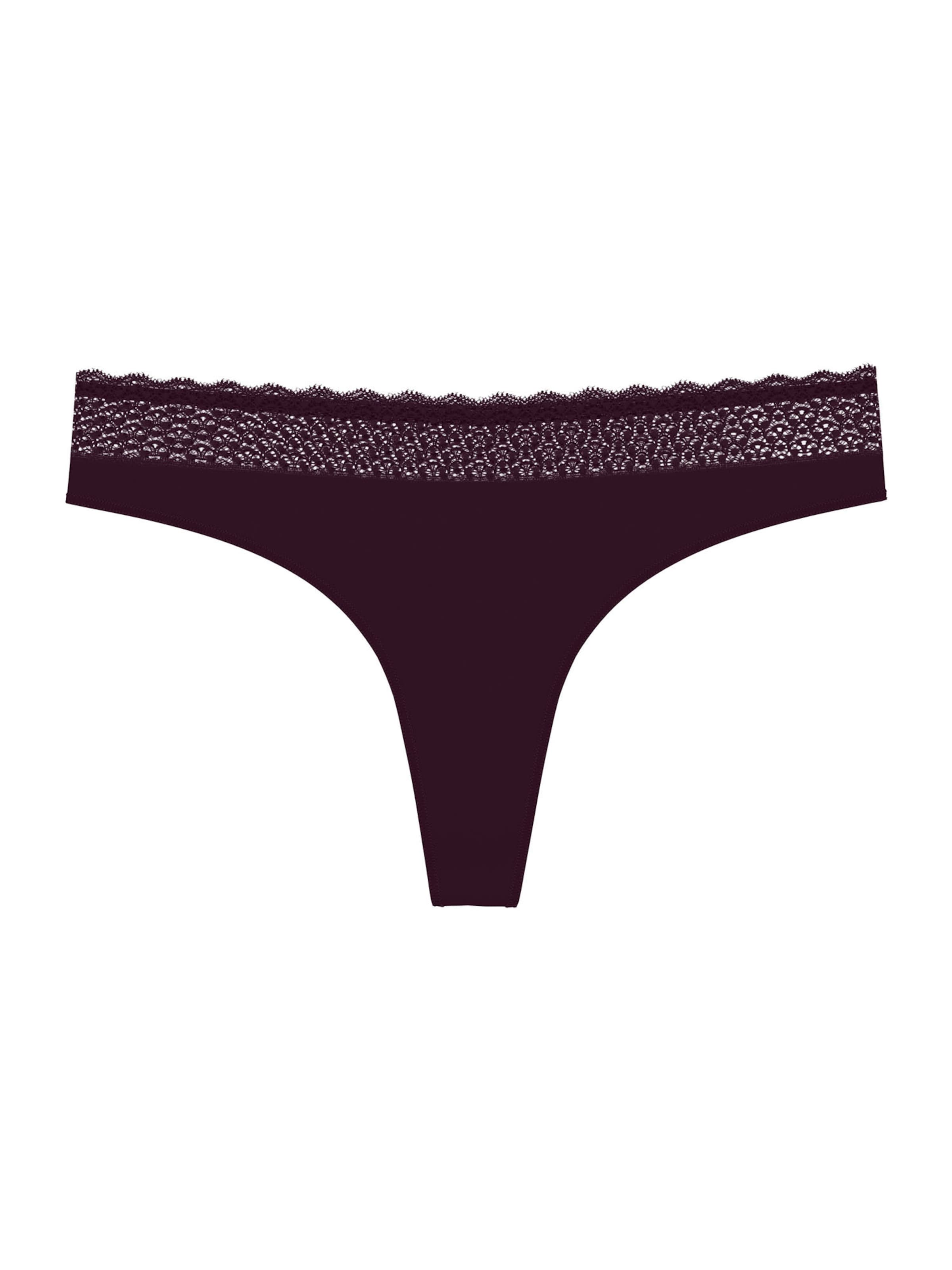 TRIUMPH String in Braun: Vorderseite