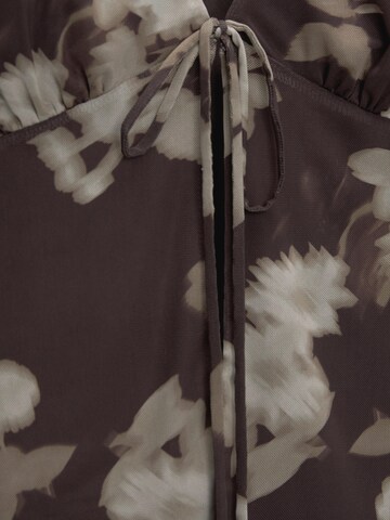 Pull&Bear Blus i brun