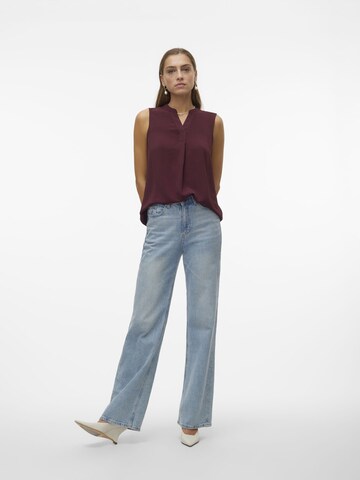 VERO MODA Blouse 'ELVA' in Rood