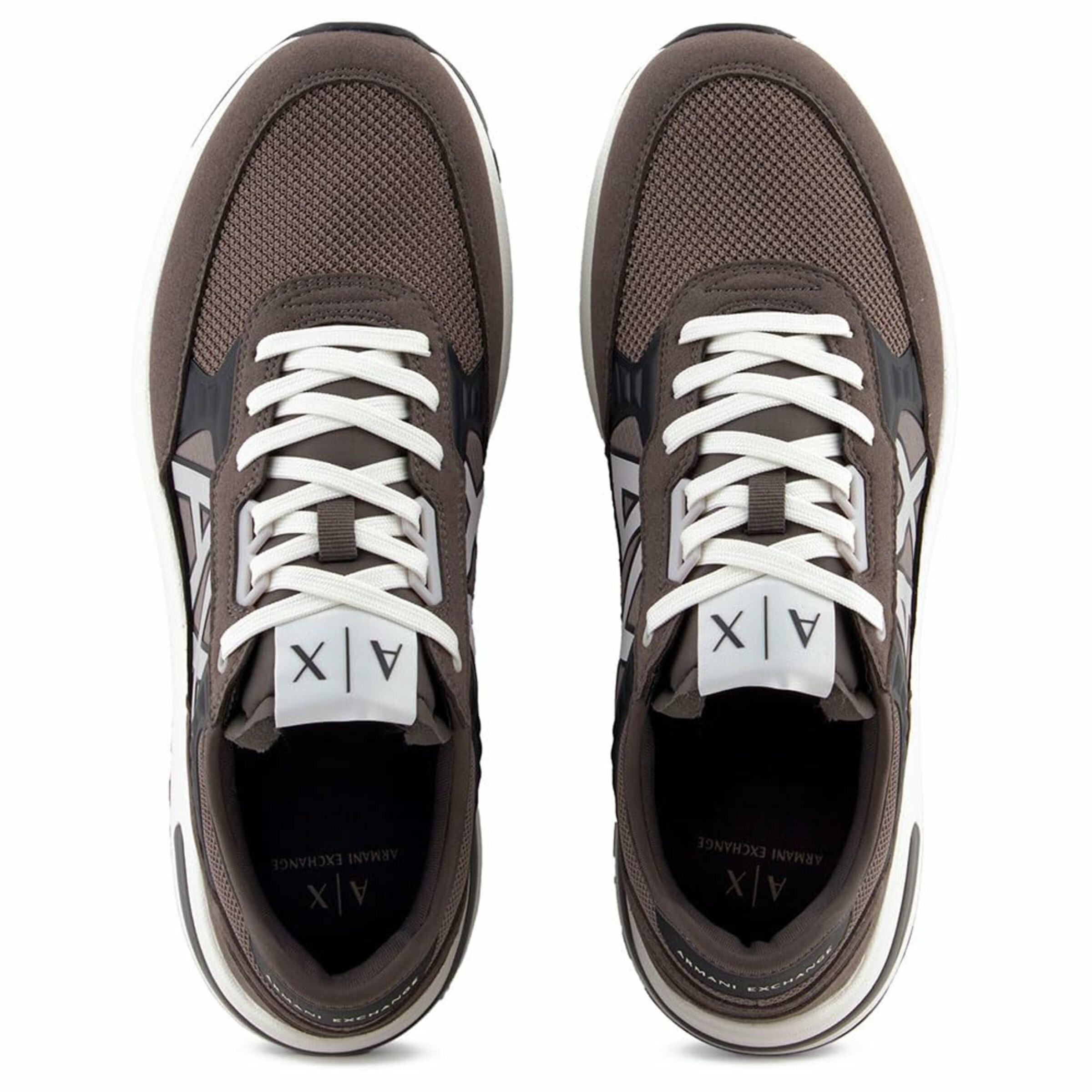 ARMANI EXCHANGE Sneakers laag in Bruin