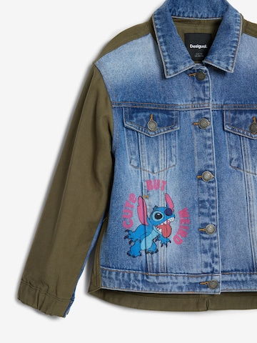 Veste mi-saison 'Stitch™' Desigual en bleu
