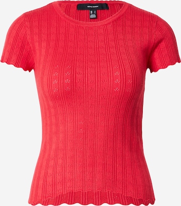 VERO MODA Pullover 'WILLOW' in Rot: Vorderseite