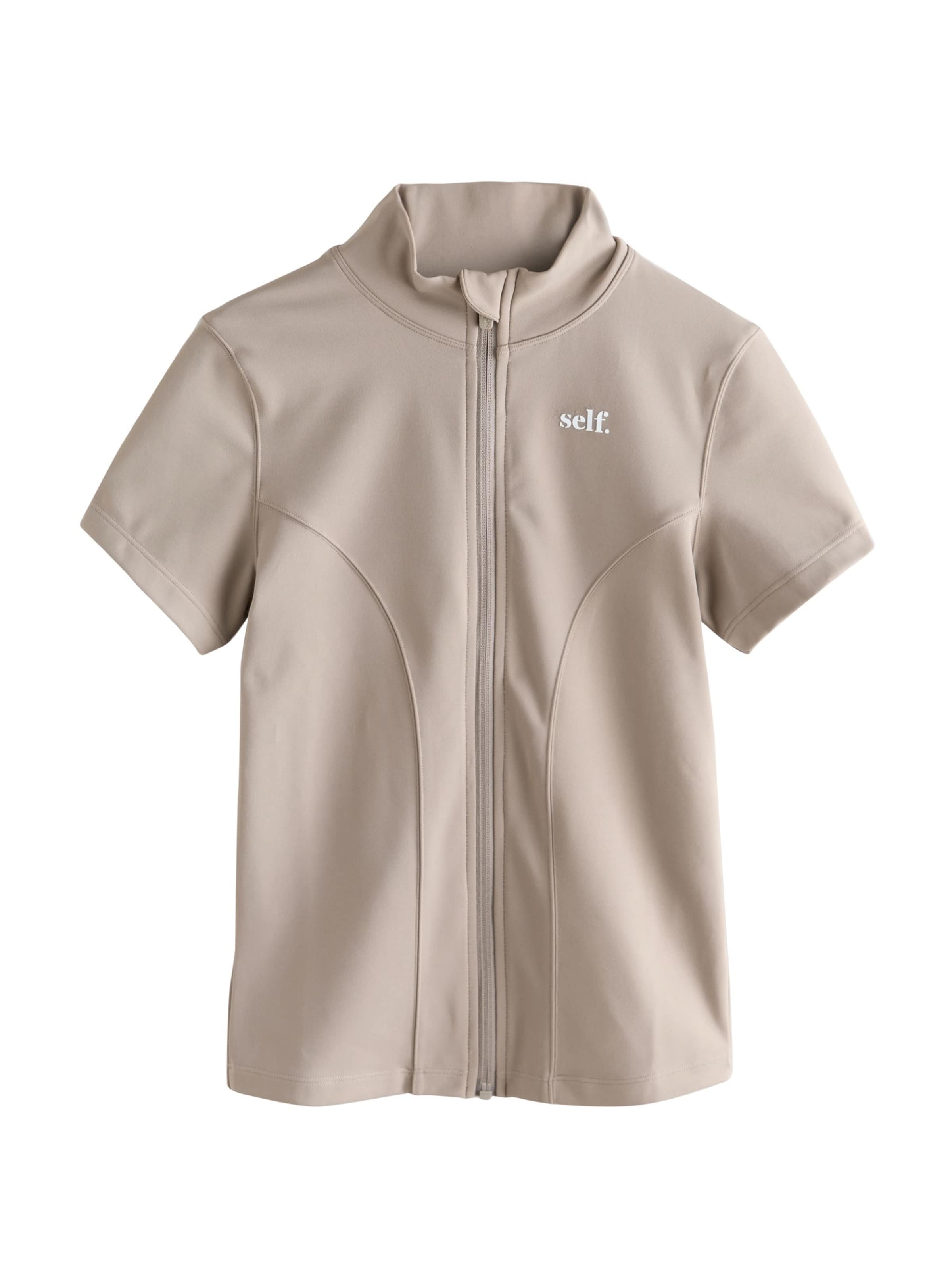 Giacchetta di self. in grigio: frontale