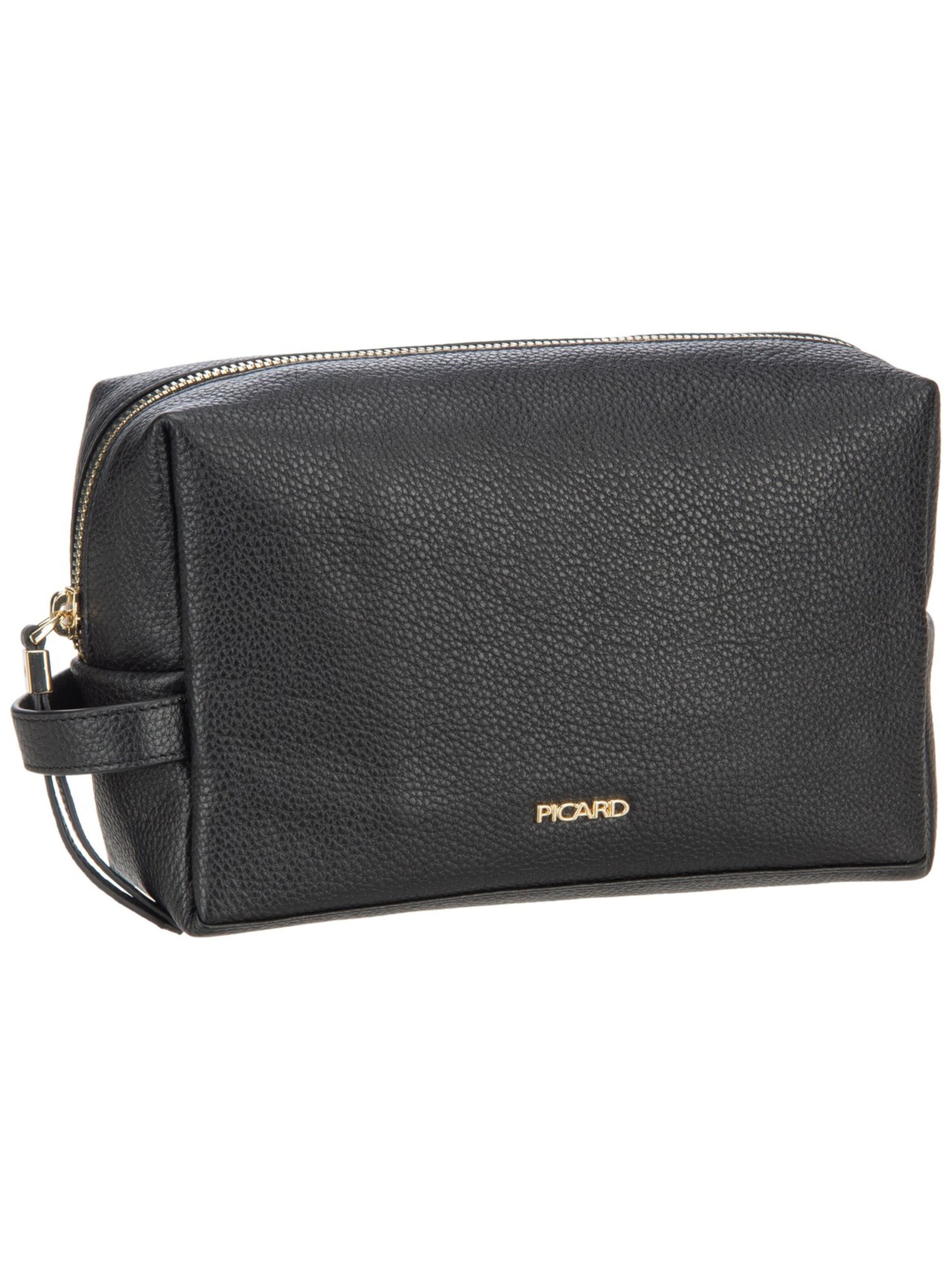 Picard Toiletry Bag in Black: front