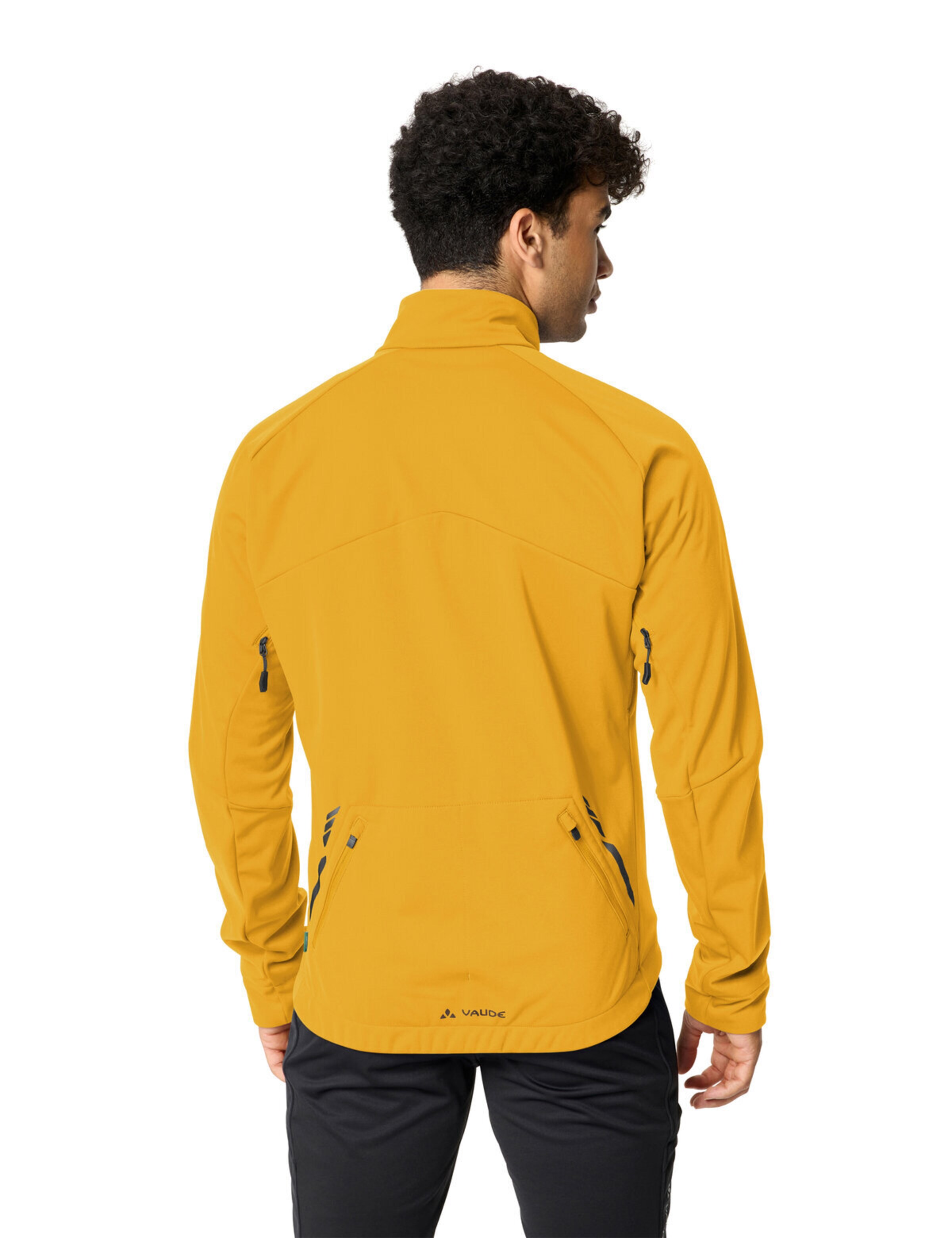 VAUDE Sports jacket 'Posta VII' in Yellow