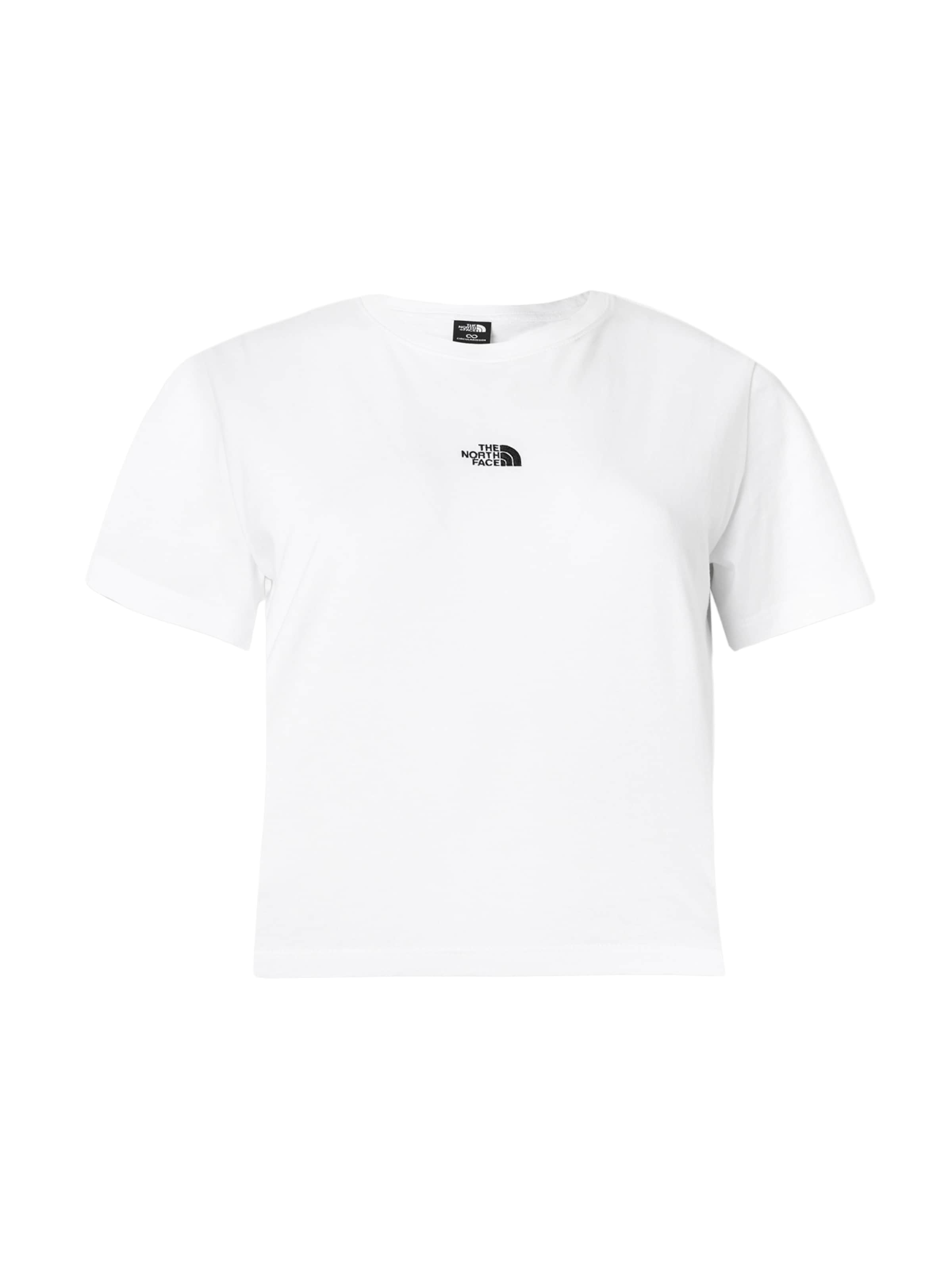 Tricou 'ESSENTIAL' de la THE NORTH FACE pe alb: față