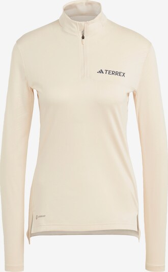 ADIDAS TERREX Funktionsshirt 'Multi' in beige / schwarz, Produktansicht