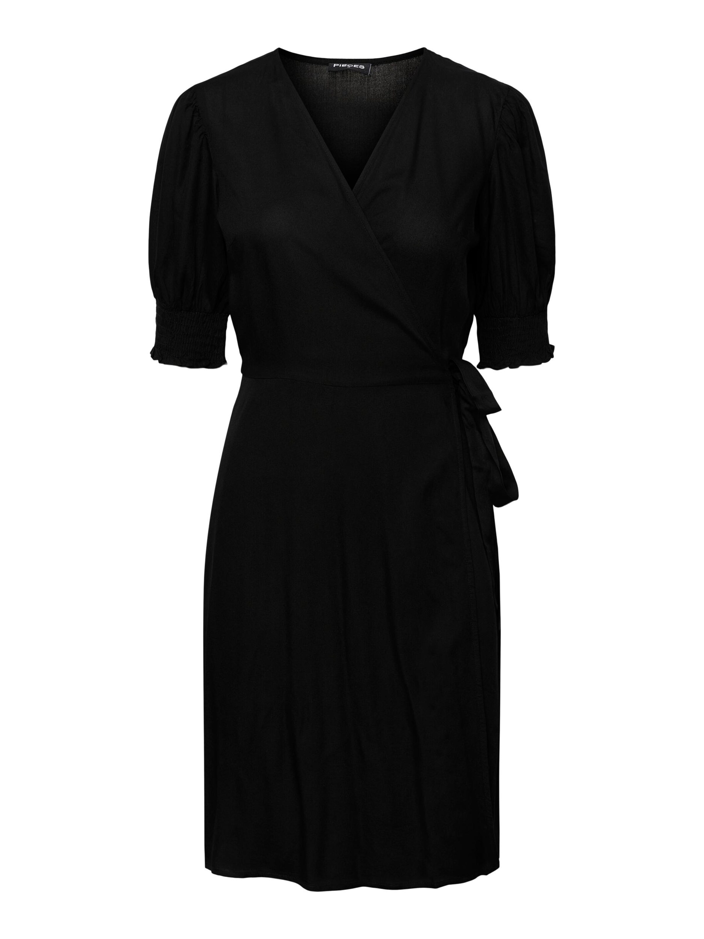 Abito 'Tala' di PIECES in nero: frontale