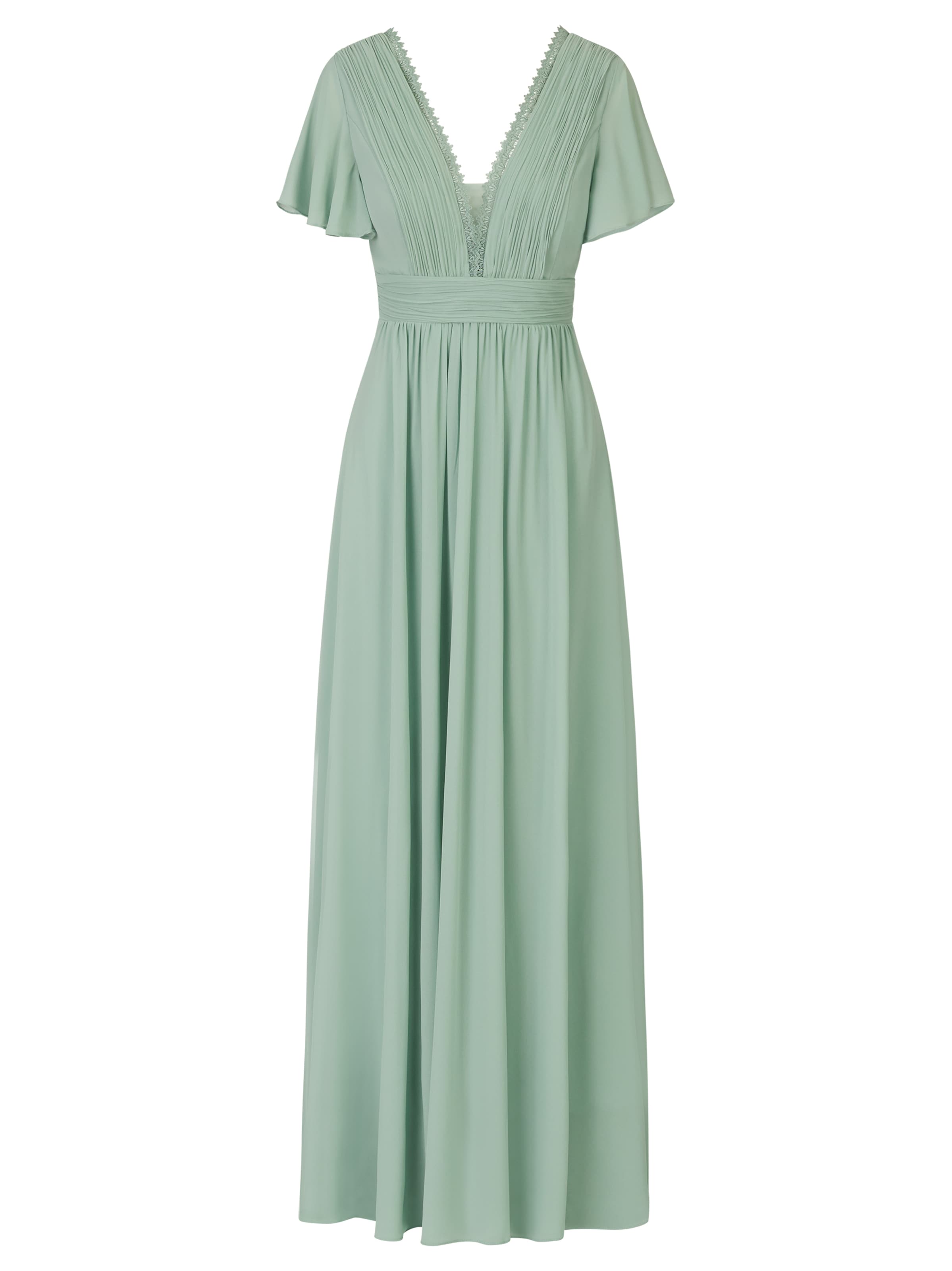 Robe de soirée Kraimod en vert : devant