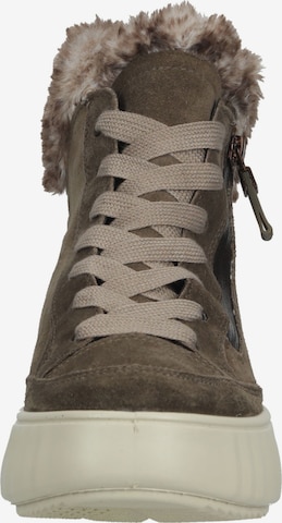 ARA Lace-Up Ankle Boots 'Monaco' in Brown