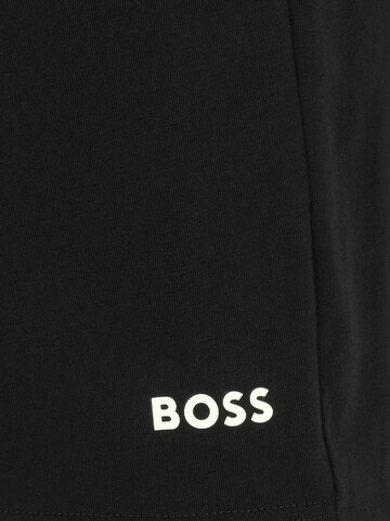 BOSS Pyjamashorts in Schwarz