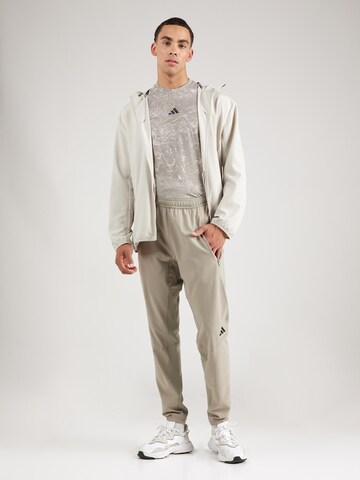 Regular Pantalon de sport 'D4T' ADIDAS PERFORMANCE en gris