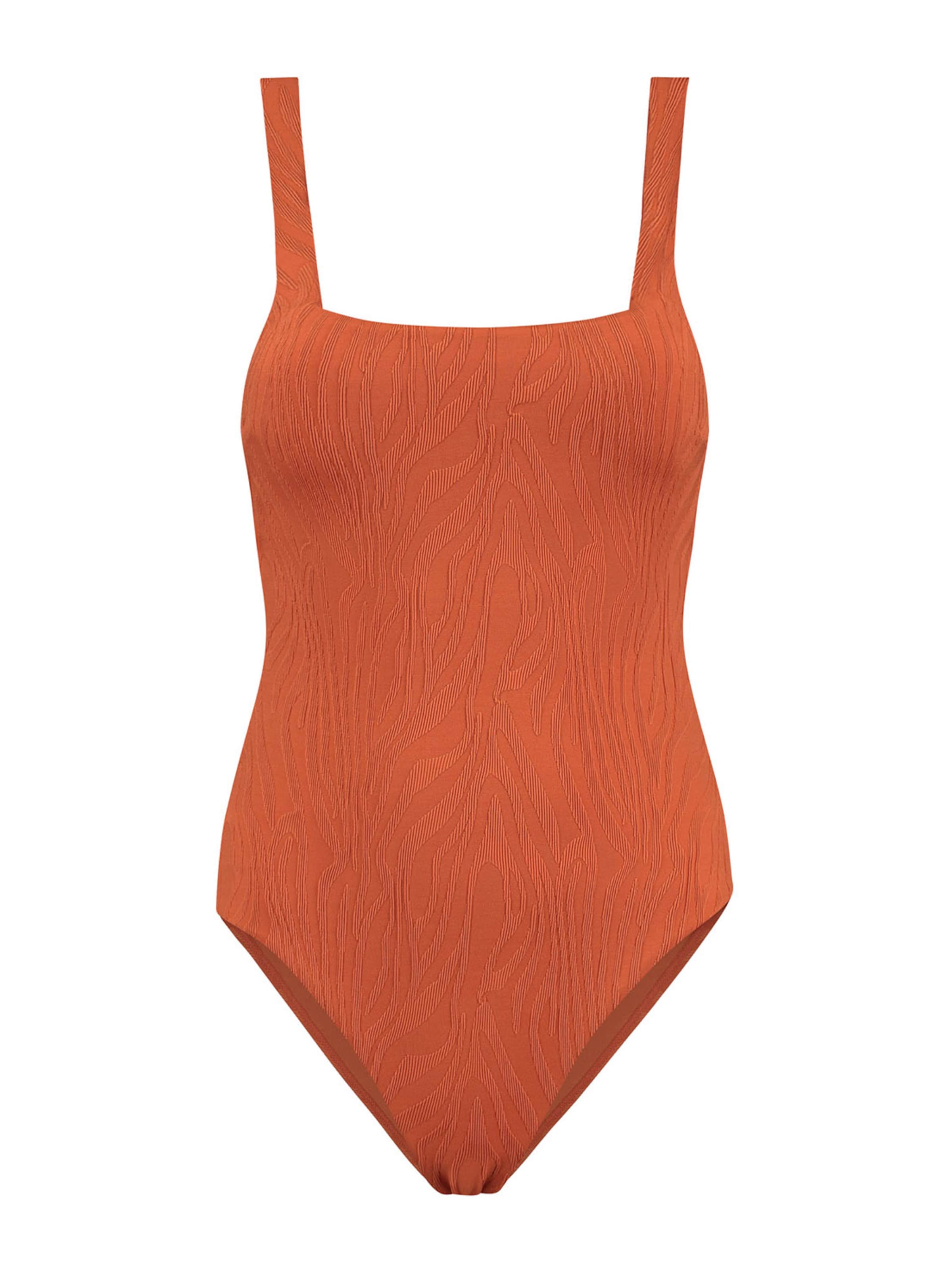 Bustier Maillot de bain 'RENEE' Shiwi en marron : devant