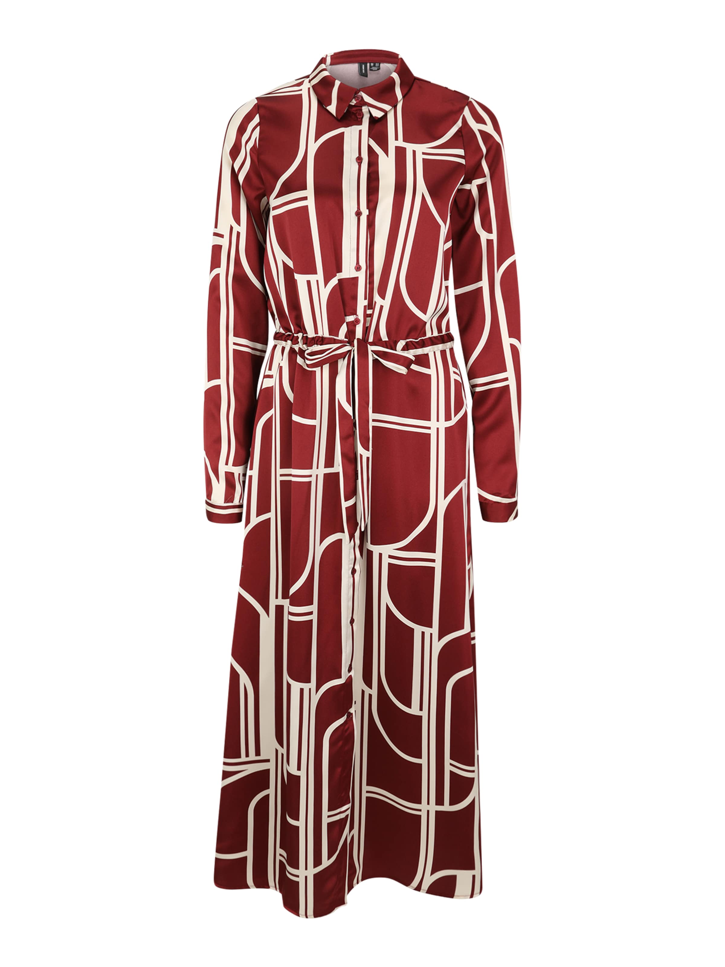 Vero Moda Tall Sukienka koszulowa &#x27;VMHADLEY&#x27; w kolorze brązowy: przód