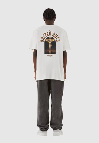 MJ Gonzales T-shirt 'Sacred Aura x' i beige