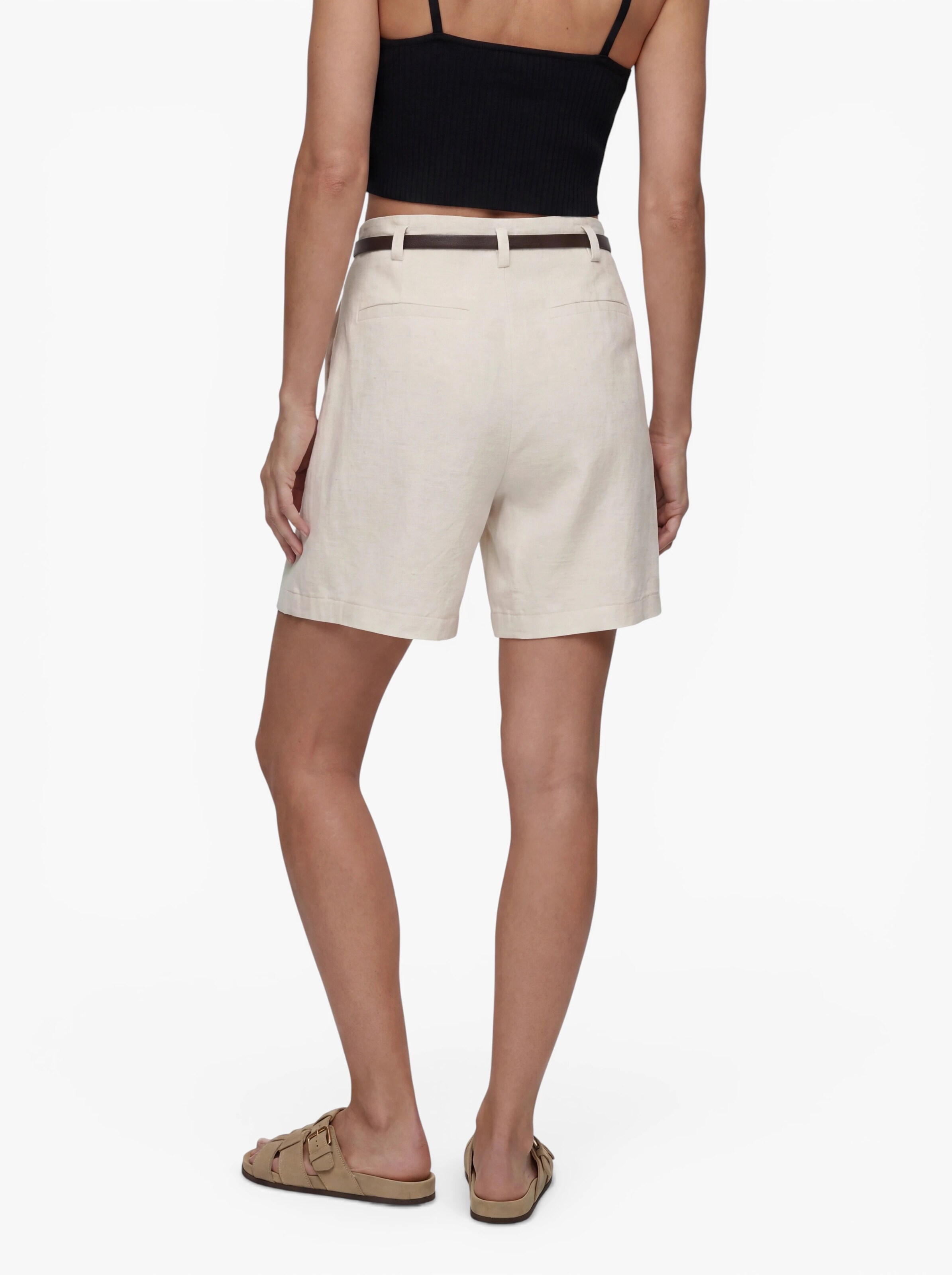 ONLY Regular Shorts 'ONLSIESTA' in Beige