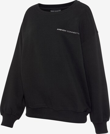 FRENCH CONNECTION Sweatshirt in Zwart