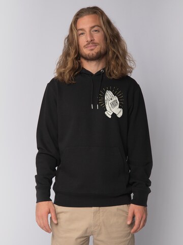 Felpa 'Faith' di Watapparel in nero: frontale