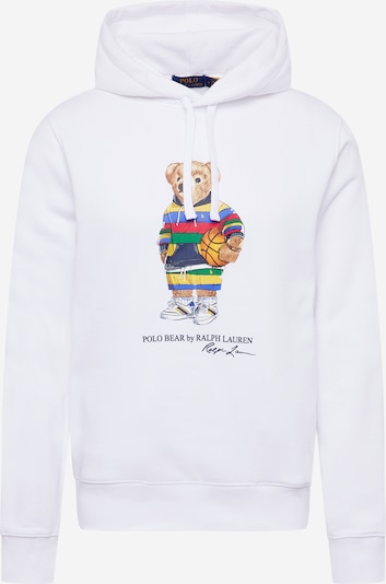 Polo Ralph Lauren Sweatshirt in navy / dunkelblau / braun / gelb / weiß, Produktansicht