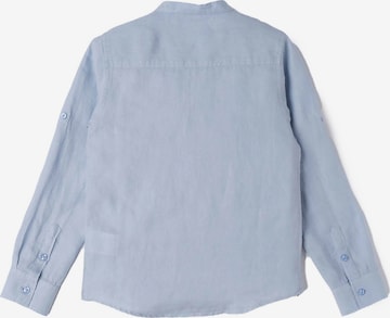 IDO COLLECTION Regular fit Button Up Shirt 'Ml' in Blue