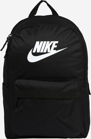 Sac à dos 'Heritage' Nike Sportswear en noir : devant