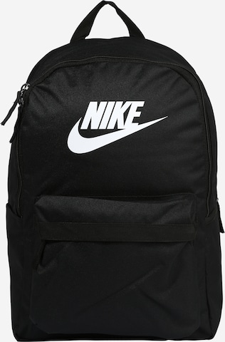 Nike Sportswear Backpack 'Heritage' in Black: front