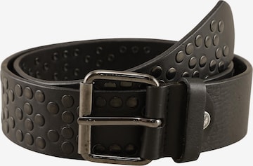 Carlo Colucci Gürtel One Size in Schwarz: Vorderseite