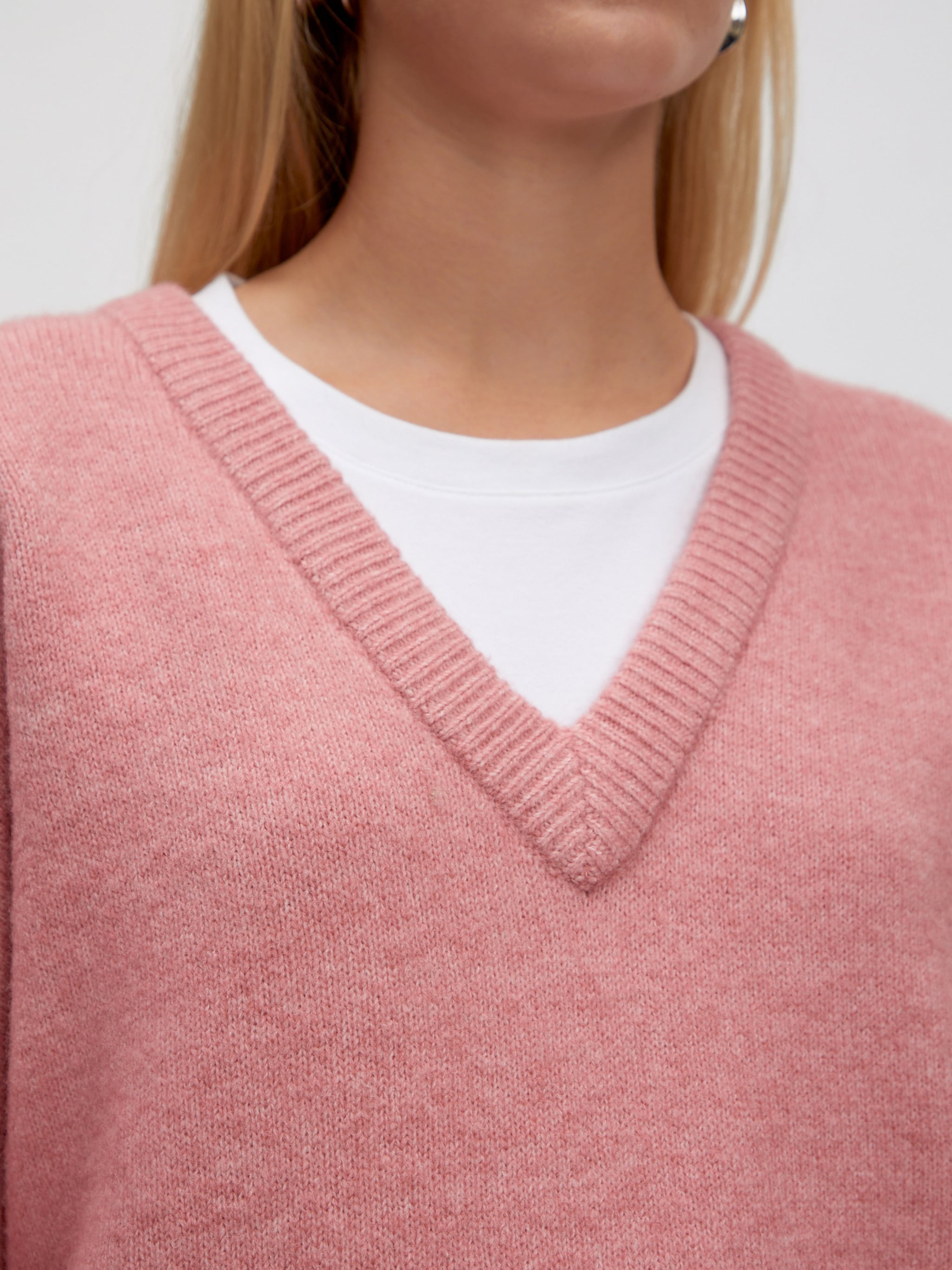 EDITED Produits Pull-over 'Urielle Wool' rose
