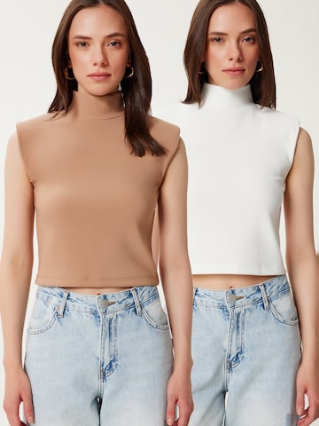 Top di Happiness İstanbul in beige: frontale