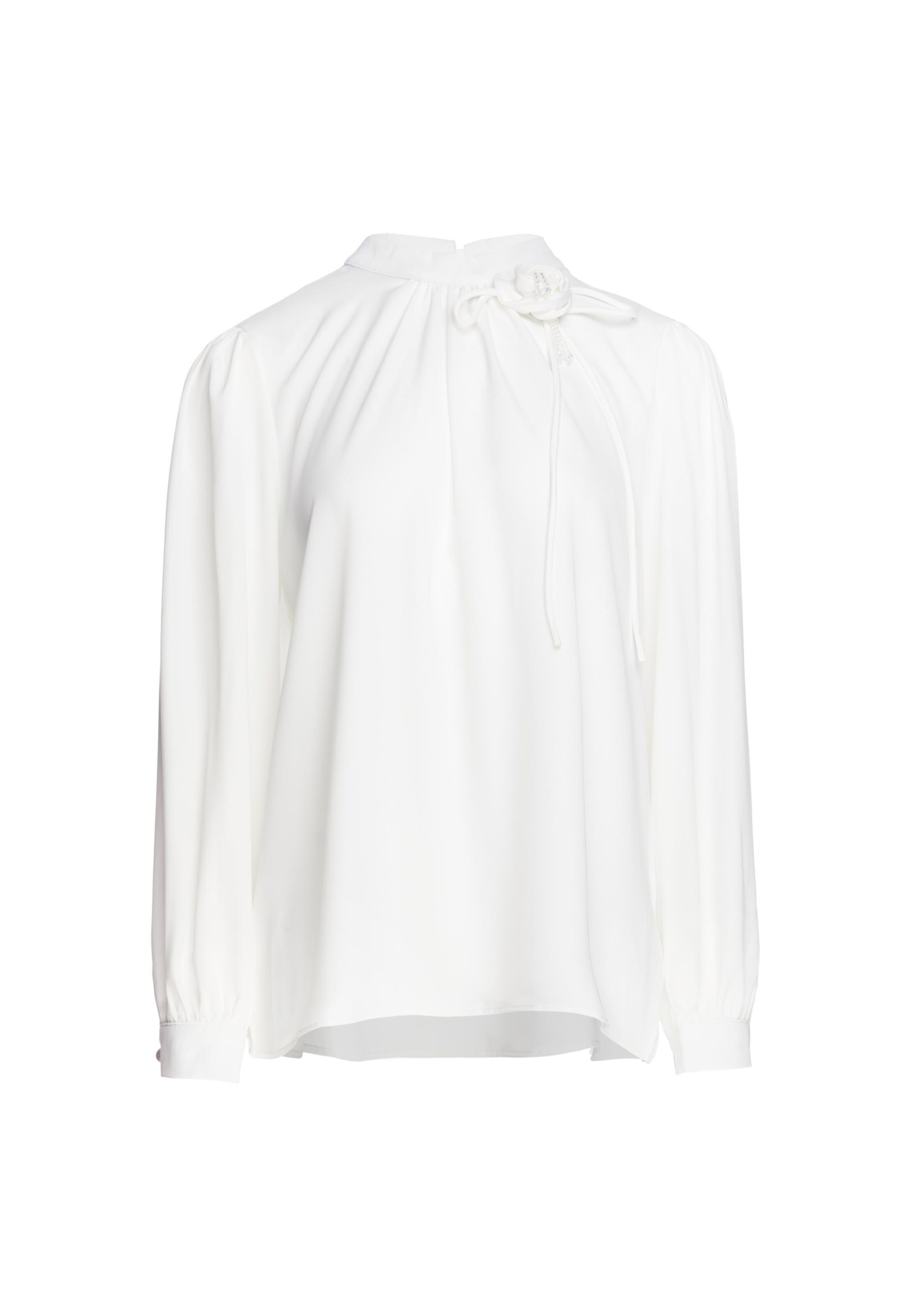 usha BLACK LABEL - Blusa en blanco: frente