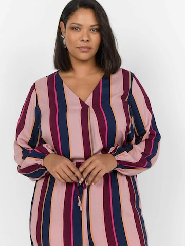 Wasabi Concept Blouse 'Josephine' in Lila: voorkant