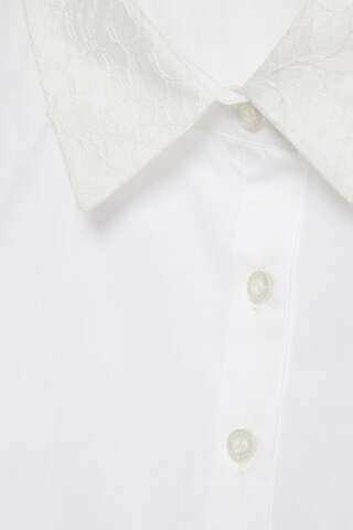 Fransa Blouse in White