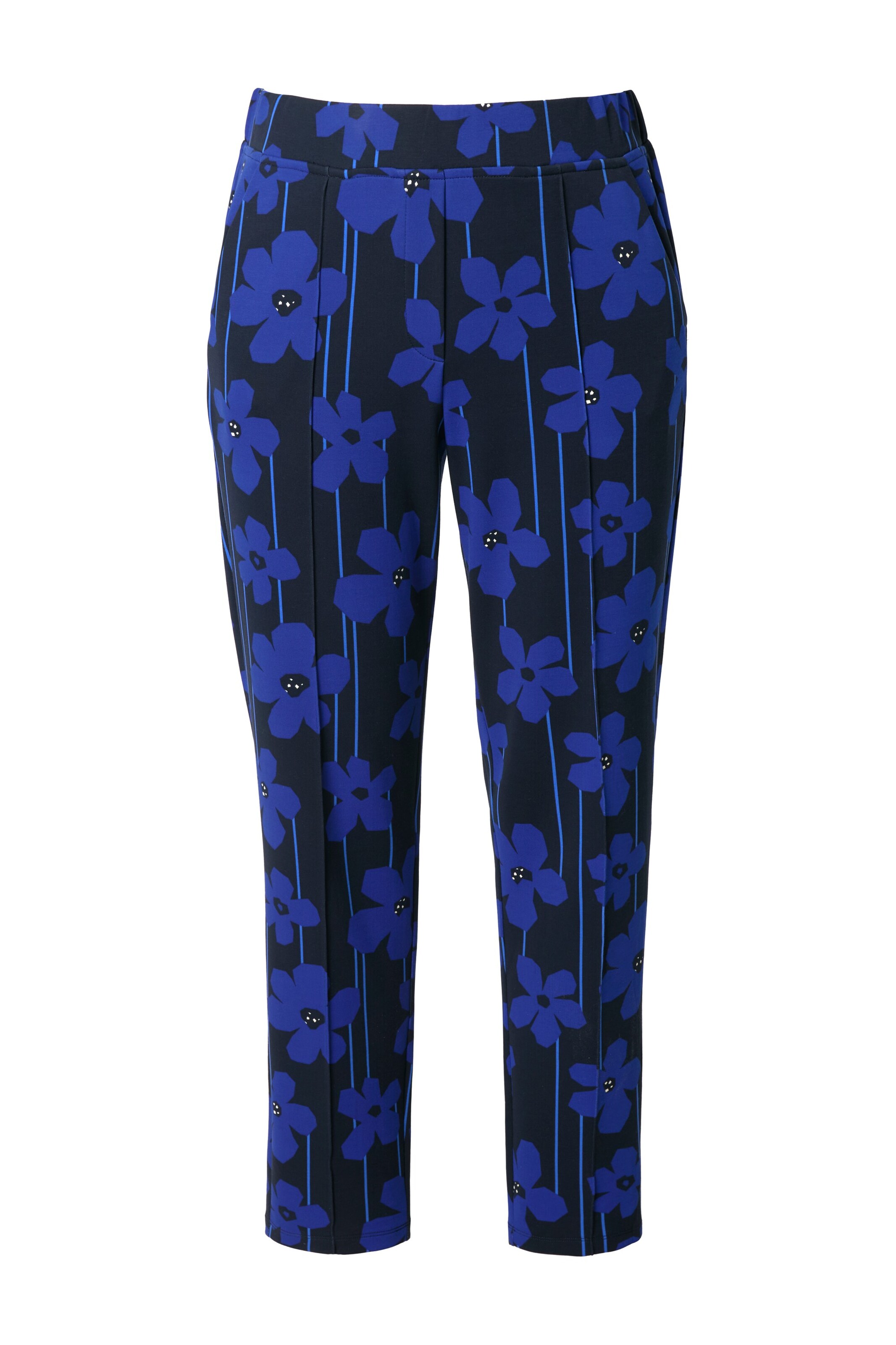 Ulla Popken Regular Hose in Blau: Vorderseite