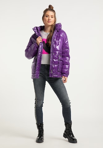 MYMO Winter jacket in Purple