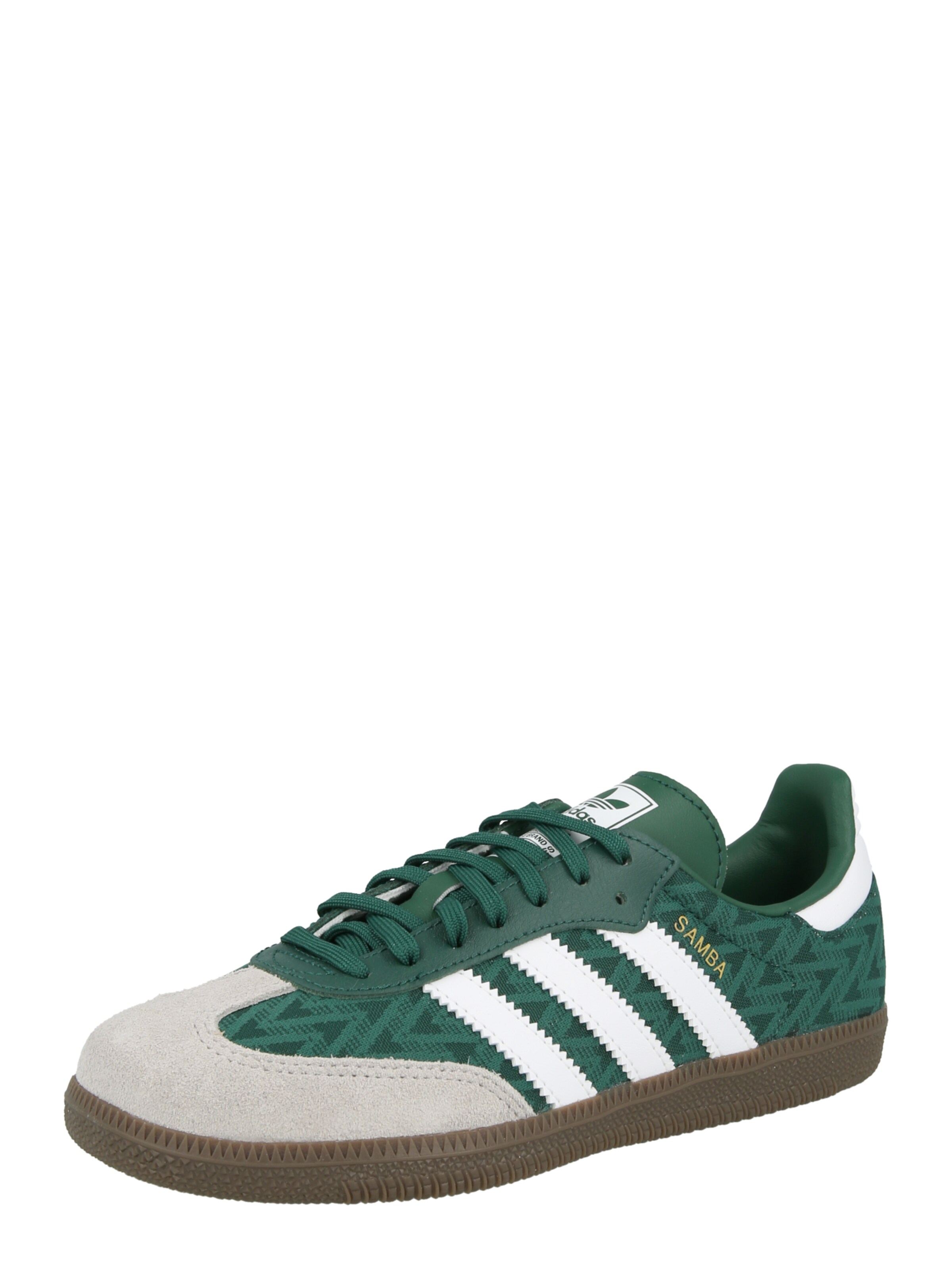 ADIDAS ORIGINALS - Sapatilhas 'SAMBA OG' em verde: frente