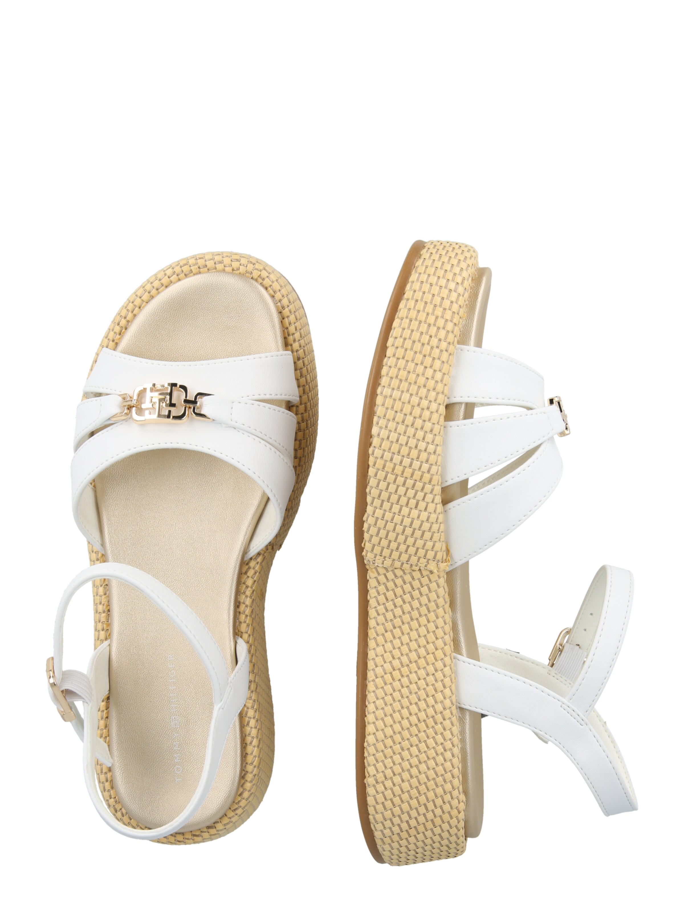 TOMMY HILFIGER Szandálok 'ERIKA' - fehér