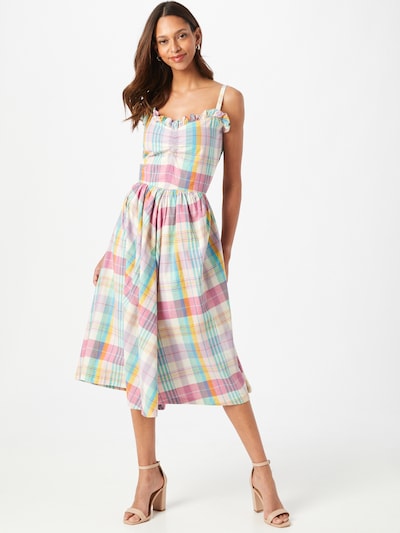 POLO RALPH LAUREN Kleid in mischfarben / weiß, Modelansicht