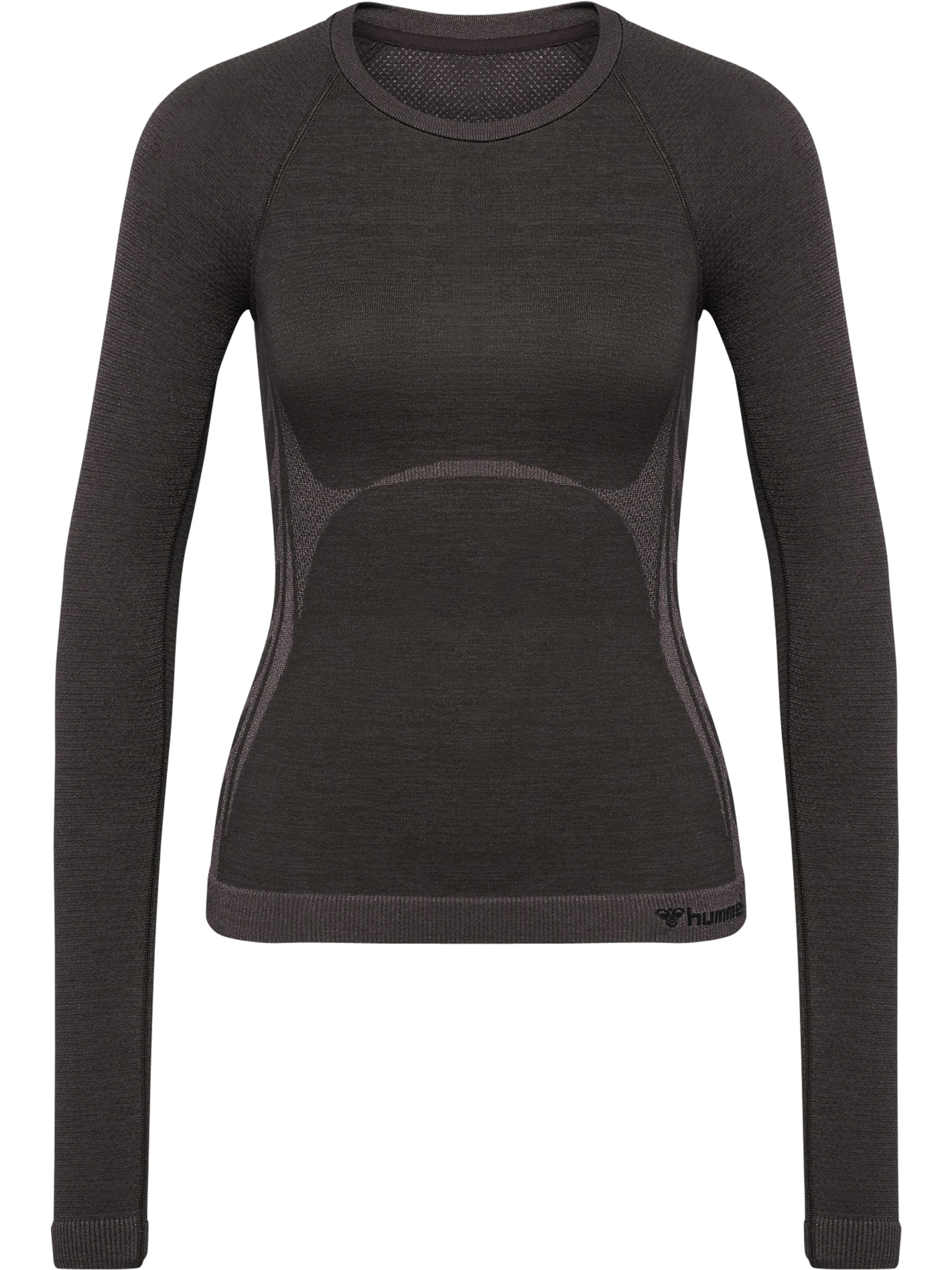 Hummel Functioneel shirt in Bruin: voorkant