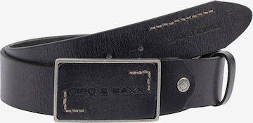 CIPO & BAXX Belt in Black: front