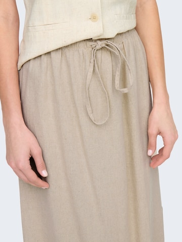 JDY Skirt 'JDYSay' in Beige