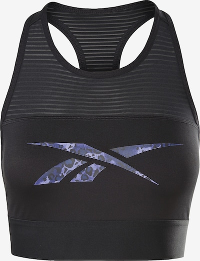 REEBOK Sport-BH in flieder / schwarz, Produktansicht