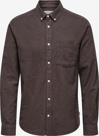 Only & Sons Camisa 'ONSNIKO' em vermelho vinho, Vista do artigo