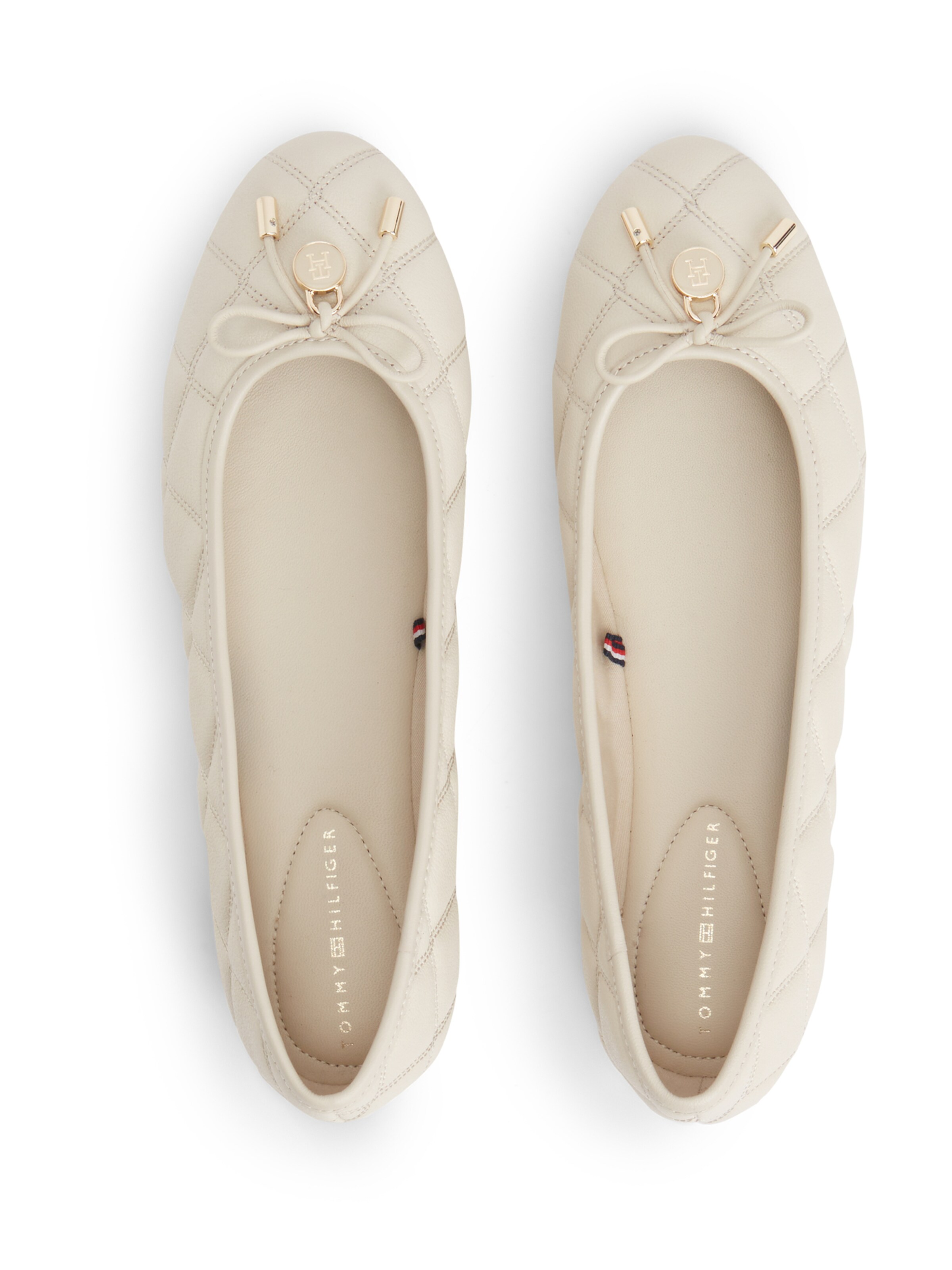 Ballerines TOMMY HILFIGER en beige