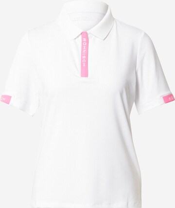 Röhnisch Functioneel shirt 'Abby' in Wit: voorkant