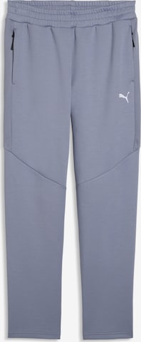 PUMA Workout Pants 'Evostripe' in Grey: front