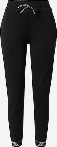 STEVE MADDEN Broek 'IRUN' in Zwart: voorkant