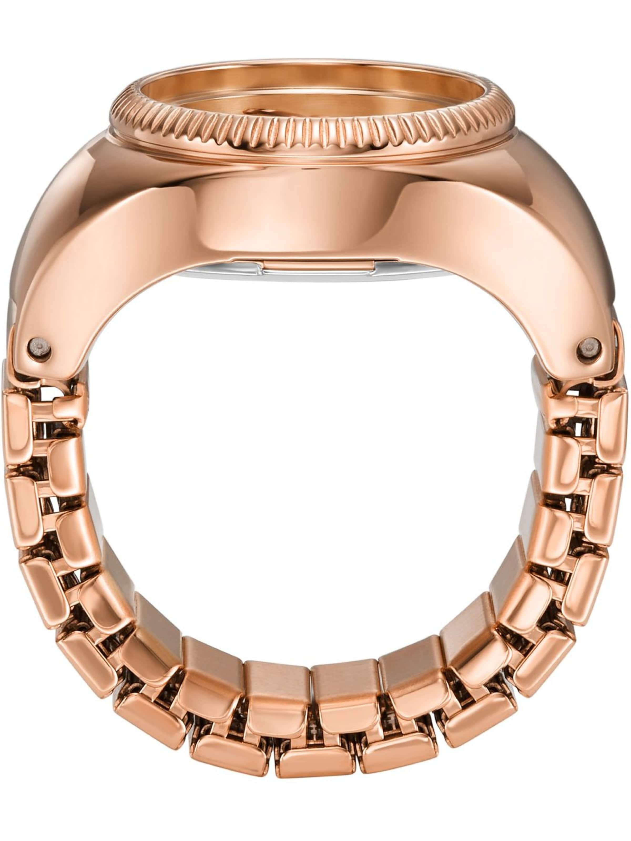 FOSSIL Uhrenring in Gold