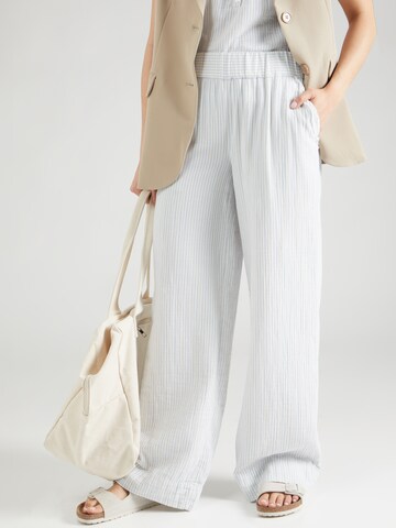 Smith&Soul Wide leg Trousers in Blue: front