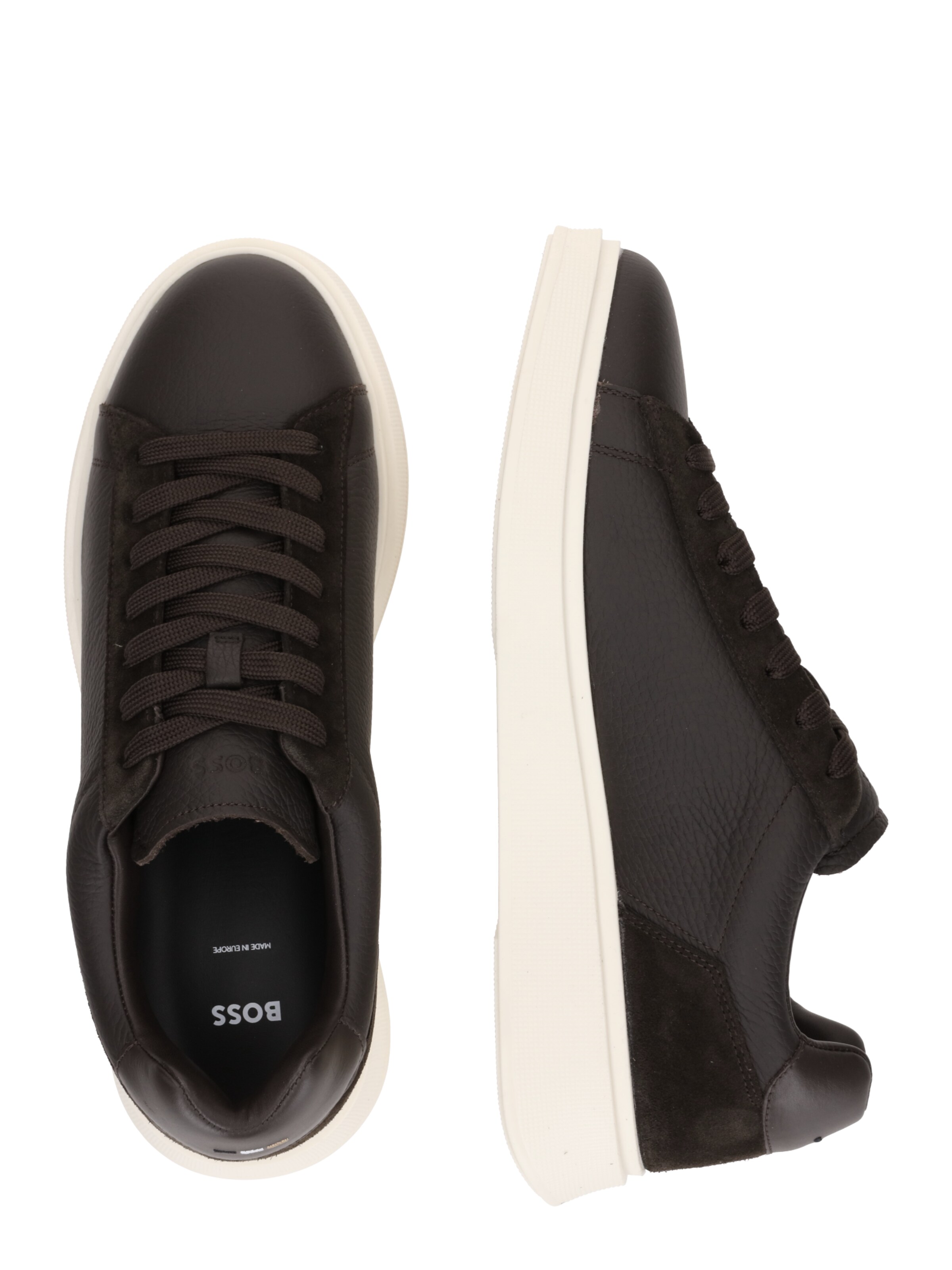 BOSS Rövid szárú sportcipők 'Bulton' - barna