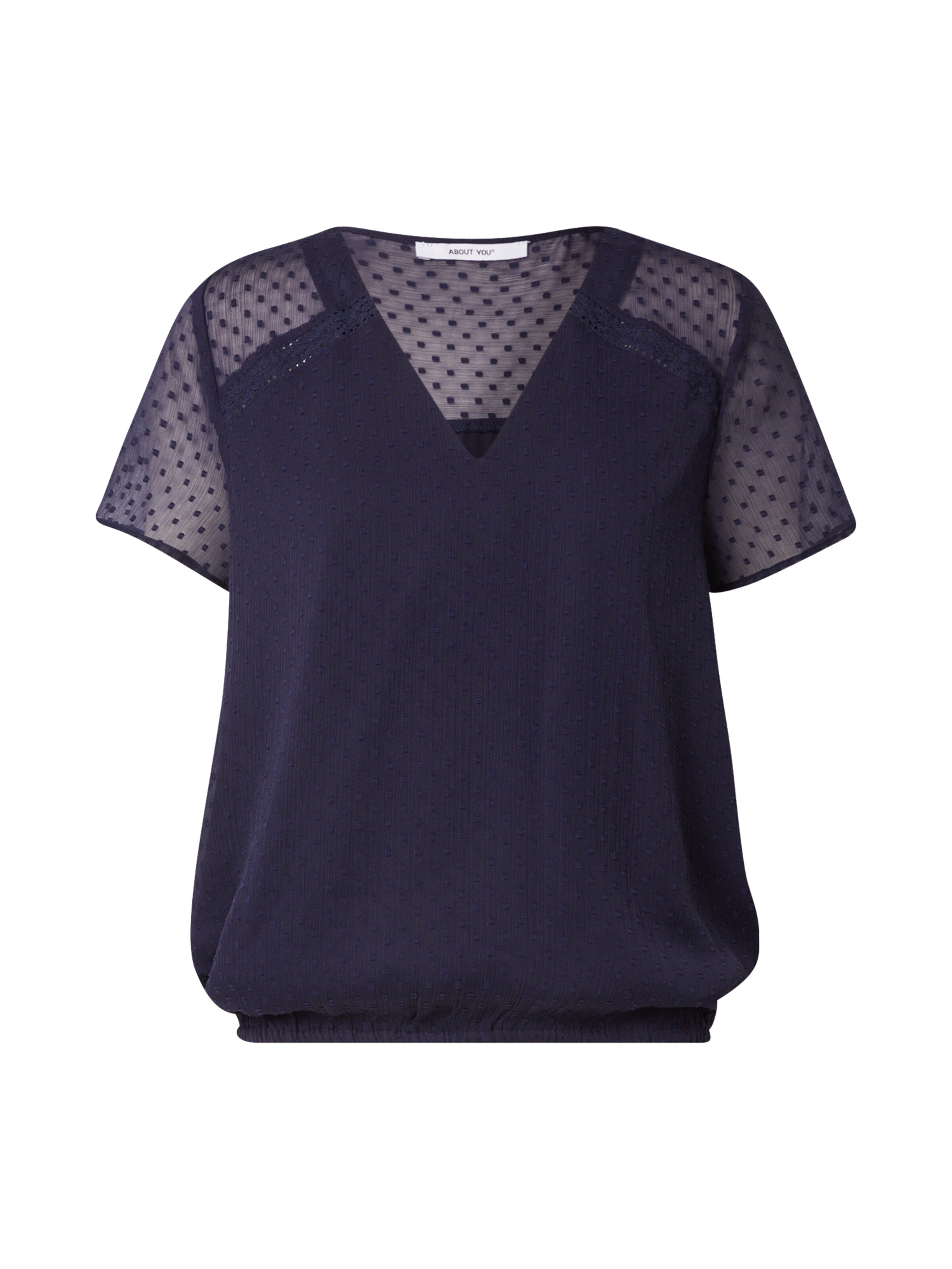 ABOUT YOU Футболка 'Senta' в Синий: спереди